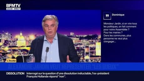 Alexandre Jardin veut représenter “Les Gueux” - 04/09