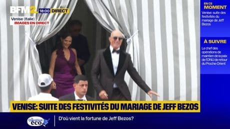 Mariage de Jeff Bezos à Venise: le milliardaire aperçu à la sortie de l'hôtel Aman