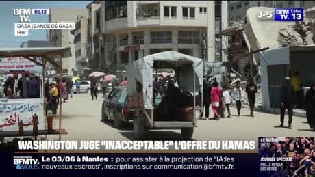 Proposition de trêve à Gaza: les États-Unis jugent "inacceptable" la réponse du Hamas