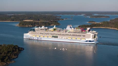 First look as Royal Caribbean takes delivery of latest mega cruise ship Star of the Seas