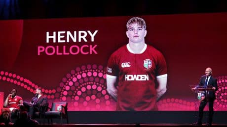 Henry Pollock’s rapid rise continues with British and Irish Lions selection