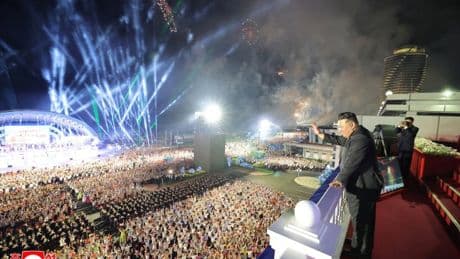 We fear for the life of waterslide tourist who nearly soaked Kim Jong Un