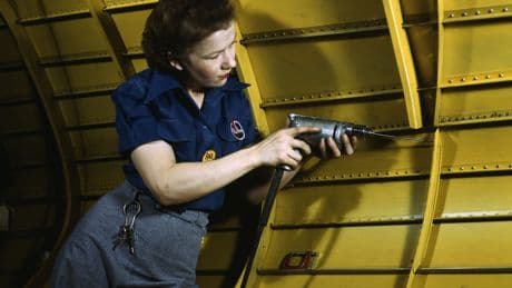 Vintage photos show how the role of women in the workforce has evolved in the last 100 years