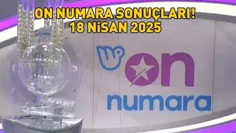 SON DAKİKA ON NUMARA SONUÇLARI 18 NİSAN 2025 | Milli Piyango Online ile On Numara sonuçları nasıl öğrenilir? Sonuç sorgulama ekranı!