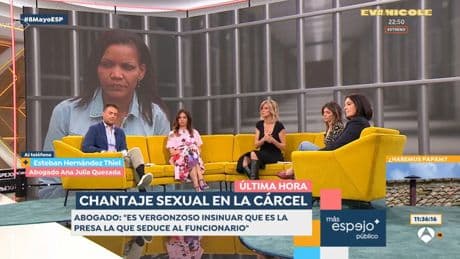 El abogado de Quezada dice que su comportamiento es correcto: &quot;Hay miles de móviles en la cárcel&quot;