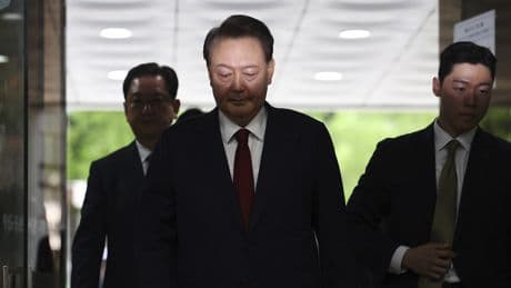 South Korean court approves new arrest of former President Yoon Suk Yeol