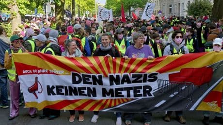 80 Jahre nach Massensuizid: Tausende protestieren gegen rechten Aufmarsch in Demmin