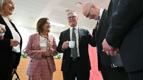 Starmer hails trade deals ahead of meeting with national and regional leaders