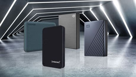 Externe 2,5-Zoll-Festplatten Test: Die besten mit USB-Buchse