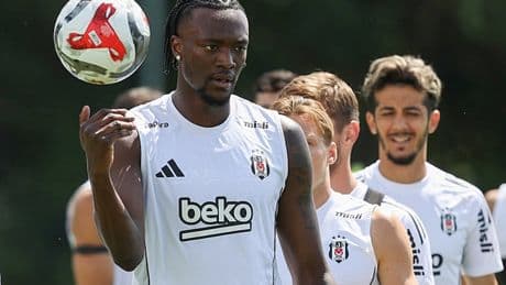 Beşiktaş'ta yeni sezon hazırlıkları sabah antrenmanıyla devam etti!