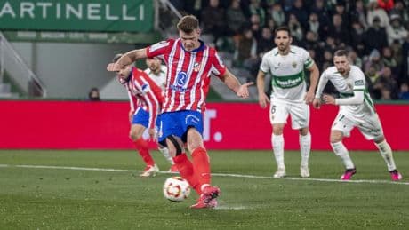 Los posibles onces del Atlético-Elche