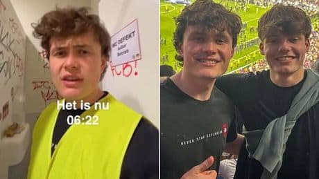 TikTokers spend 27 HOURS in stadium toilets to sneak into Champions League final for free - after infiltrating by posing as workers