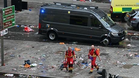 ‘Fans chased down the car’: Eyewitnesses describe horror as car hits crowd in Liverpool