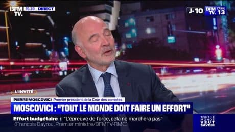 Pierre Moscovici (premier président de la Cour des comptes): "La TVA n'est pas le plus juste des impôts"