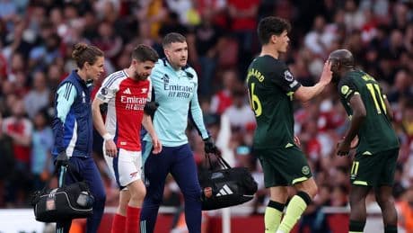 Arteta pierde a Jorginho y recupera a Partey para el partido de vuelta frente al Madrid