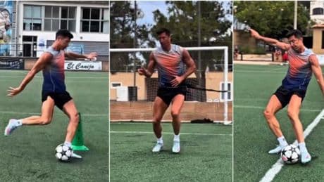 Lewandowski afina la puntería en Mallorca