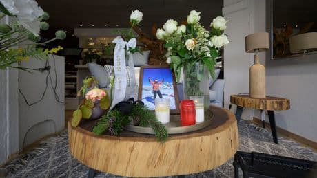 Trauer in Garmisch-Partenkirchen - „Für immer Laura“ steht in Papas Schaufenster