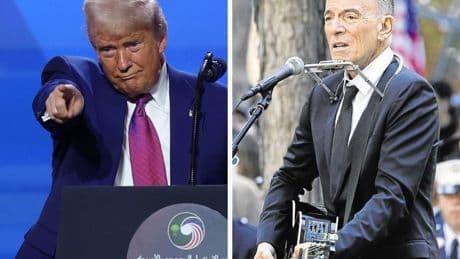 Trump responde al «sobrevalorado» Springsteen: «Es más tonto que una piedra»