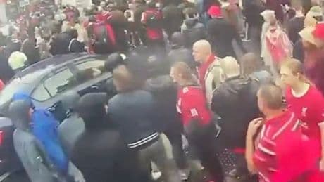 Miracle as baby dragged 15ft in his buggy by Liverpool parade car avoids serious injury