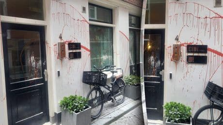 Kantoor CIDI in Den Haag beklad: ’De waanzin dendert door’