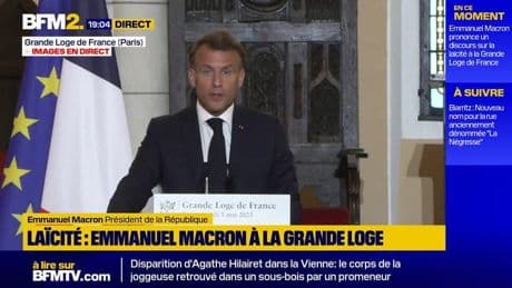 Emmanuel Macron : "La loi de 1905 n'est pas un édit de tolérance, c'est une loi de liberté"
