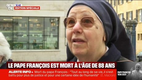 "Ma première réaction, ça a été la stupeur": l'émotion des fidèles à Lyon après la mort du pape François