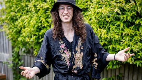 Daredevil dressed as wizard ‘lucky to be alive’ after SOMERSAULTING down hill as he warns cheese chasing is ‘dangerous’