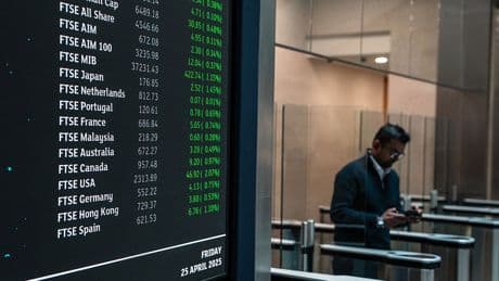 Business news live: FTSE 100 near record levels and latest gold, bitcoin and oil price updates