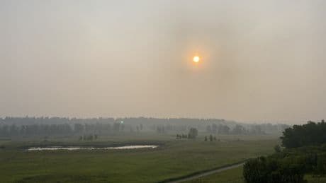 Much of Alberta, Saskatchewan under a blanket of wildfire smoke, air quality warnings