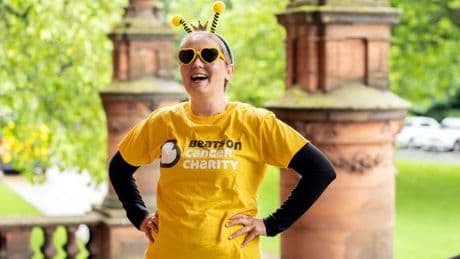 Renfrewshire mum to take on charity walk again while undergoing cancer treatment