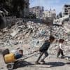 Na de bommen is honger de ergste vijand in Gaza: ‘Aan­blik uitgehongerde kinderen is hartverscheurend’