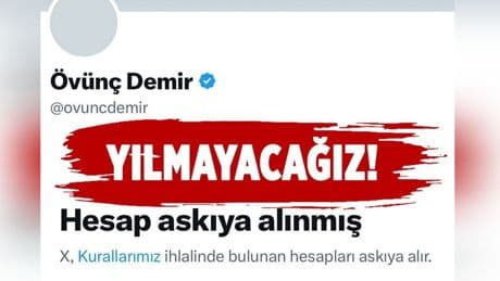 Belediye başkanının hesabı İmamoğlu fotoğrafı gerekçesiyle askıya alındı