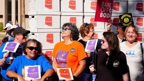 Reproductive rights advocates sue Arizona over laws regulating abortion
