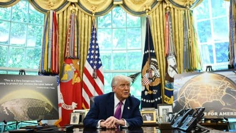 Trump lijkt met ’Golden Dome’ nieuwe wapenwedloop te ontketenen: kost mogelijk biljoenen