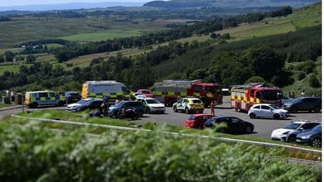Woman dies at Scots beauty spot as heatwave sweeps across the country