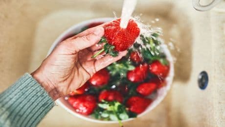 Nur ein Küchenmittel – und Ihre Erdbeeren sind in Minuten pestizidfrei