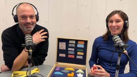 Geert en Mirte leiden werknemers via ’de berg van perfectie’ naar een gesprek over stress