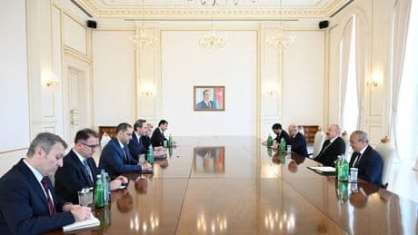 Aliyev, Bakan Bayraktar'ı kabul etti