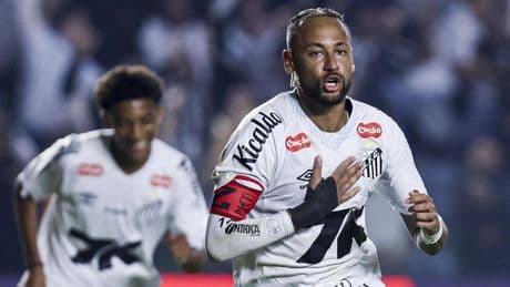 Neymar da la victoria al Santos ante el Flamengo
