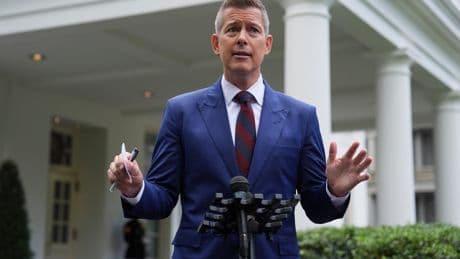 Sean Duffy blames Biden for Newark airport crisis, but also says it should’ve been fixed during Covid — when Trump was in office