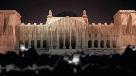 30 Jahre nach spektakulärer Aktion! - Jetzt wird der Reichstag mit Licht verhüllt