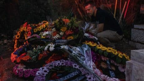 A Quiet Funeral in Israel for Victim of Washington Shooting