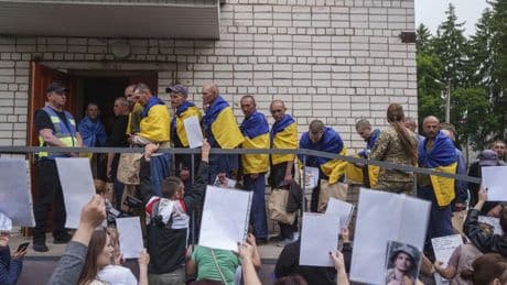 Third day of prisoner exchanges follows deadly night of Russian bombardment of Ukraine