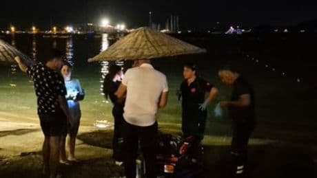 Bodrum'da gece denize giren turist boğuldu