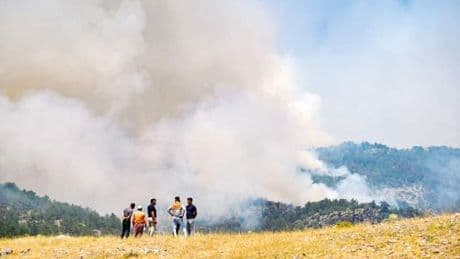 Alev kapanında sıkışıp kaldılar, 10 kahraman bu tepede şehit oldu! Hürriyet olay yerinde