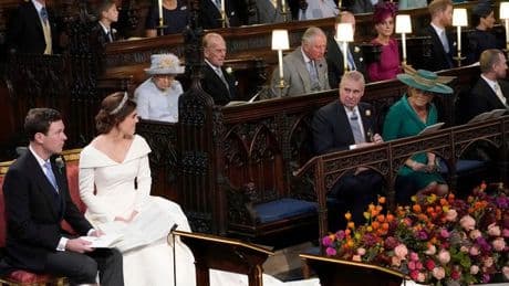 Princess Eugenie left an empty seat at her wedding - and it was down to late Queen