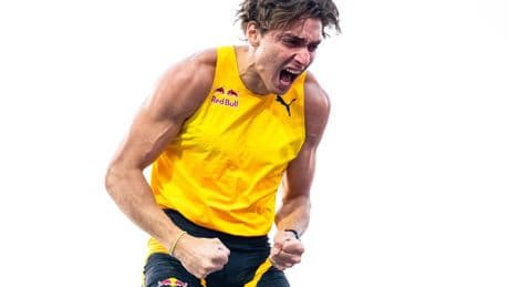 Athlétisme : nouveau record du monde pour Duplantis, qui passe une barre à 6,28 m