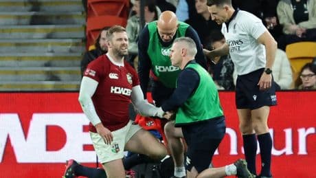 Andy Farrell provides update on Elliot Daly after Lions suffer injury scare in Reds win