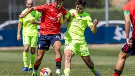 El Amorebieta cae en su primer test ante un Osasuna Promesas más rodado