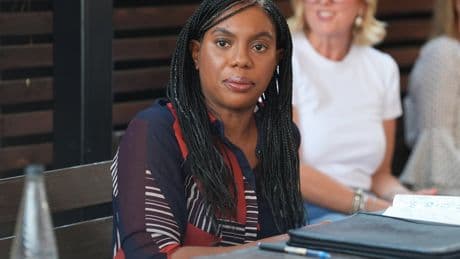 Kemi Badenoch suggests 'camps' to house asylum seekers instead of hotels in visit to Epping